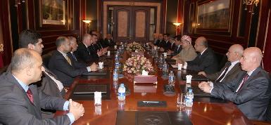 Президент Барзани принял спикера иракского парламента и его делегацию