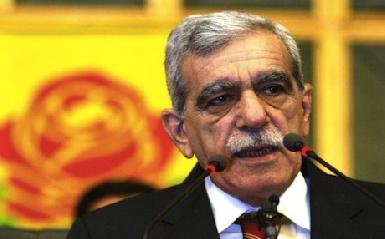 Ахмет Тюрк: Настало время для мира, чтобы убедиться, что курды не являются препятствием к нему 