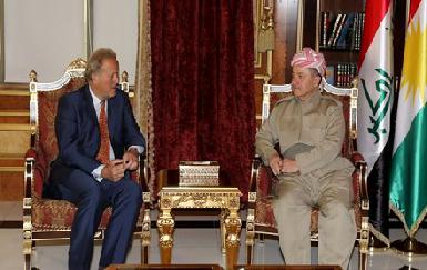 Президент Барзани встретился с  торговым представителем премьер-министра Великобритании 