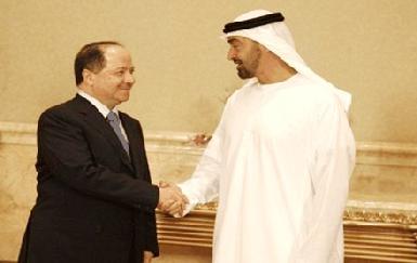 Президент Барзани встретился с наследным принцем ОАЭ