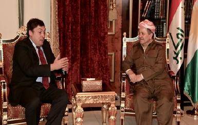 Президент Барзани встретился с посланником Великобритании в сирийской оппозиции 