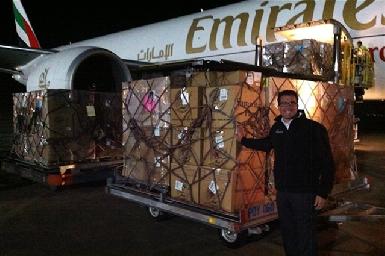 Подарки американских детей сирийским беженцам прибыли в Курдистан