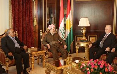 Президент Барзани встретился Адилем Абдулмахди и Ахмадом Чалаби 
