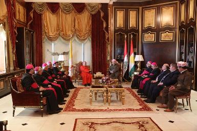Президент Барзани встретился с халдейским католическим Патриархом Вавилона 