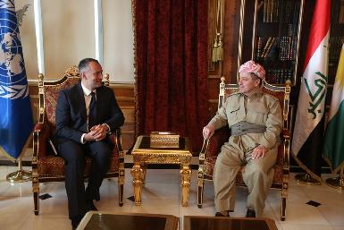 Президент Барзани встретился со Специальным представителем Генерального секретаря ООН по Ираку