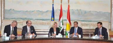 Делегация ЕС обсуждает стратегические вопросы и создание постоянного представительства с курдским руководством