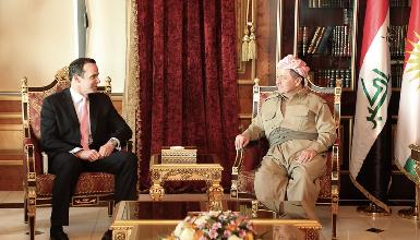 Президент Барзани встретился с заместителем помощника госсекретаря США, Бреттом Мак-Герком