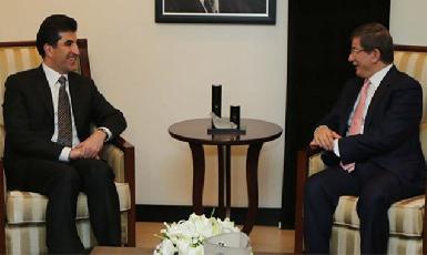 Премьер-министр Барзани и премьер-министр Давутоглу обсудили вопросы  безопасности и гуманитарную ситуацию 