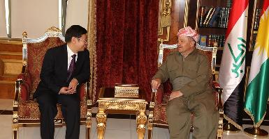 Президент Барзани встретился с Генеральным консулом Китая