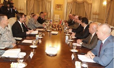 Президент Барзани встретился с председателем американского Объединенного комитета начальников штабов