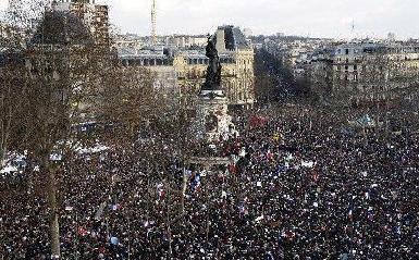 Курды во Франции присоединились к парижскому митингу единства