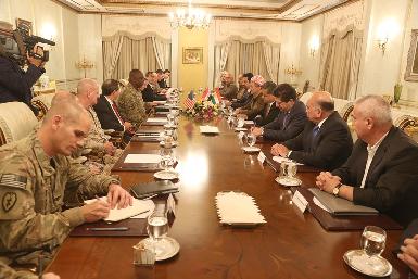 Президент Барзани встретился с главой Центрального командования США