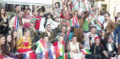 Курды приняли участие в Международном фольклорном фестивале в Загребе