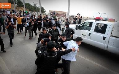 9 человек получили ранения во время демонстрации в Сулеймании