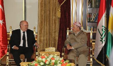 Президент Барзани принял министра иностранных дел Турции Синирлиоглу