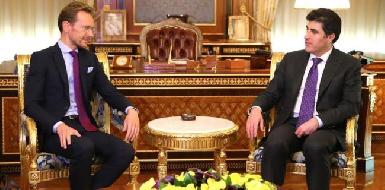 Премьер-министр Курдистана принял посла Бельгии
