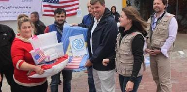 США доставили в Курдистан зимнюю помощь для беженцев