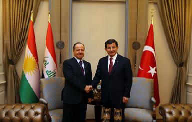 Президент Барзани прибыл в Турцию