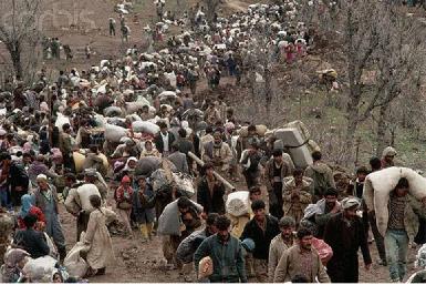 Курдистан отмечает 30-летие большого исхода курдов 1991 года