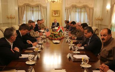 Президент Курдистана и Глава Объединенного комитета международной коалиции обсудили мосульскую операцию