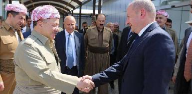 Президент Курдистана принял венгерского министра обороны 