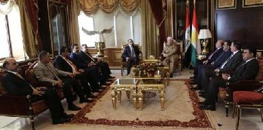 Спикер парламента Ирака и президент Курдистана встретились в Эрбиле