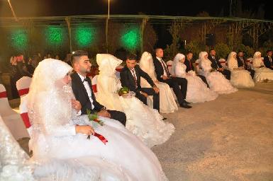 30 иракских пар устроили коллективное бракосочетание в Эрбиле 