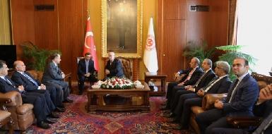 Масуд Барзани завершил свой визит в Турцию и вылетел в Европу 