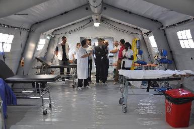 "Врачи без границ" предоставили для пешмерга и беженцев полевой госпиталь