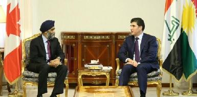 Канадский министр высоко оценил гуманитарную репутацию Курдистана