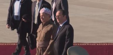 Президент Франции прибыл в Курдистан