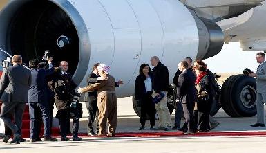 Фоторепортаж: Прибытие Франсуа Олланда в Эрбиль