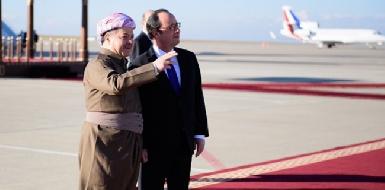 Олланд обещает, что Франция продолжит поддержку Курдистана