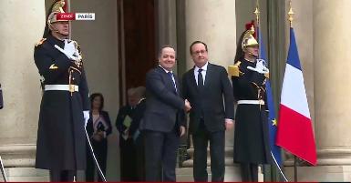 Барзани встретился с Олландом в Париже 