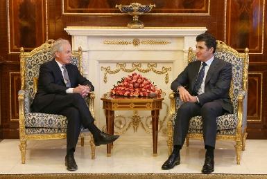 Премьер-министр Курдистана обсудил связи Багдада и Эрбиля с делегацией США