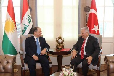 Президент Курдистана встретился с премьер-министром Турции