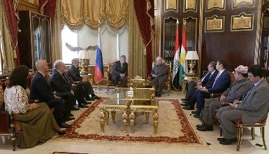Президент Барзани встретился с делегацией российского МИДа 