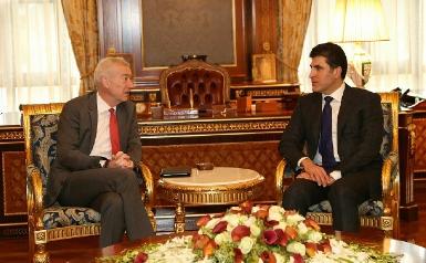 Премьер-министр Курдистана встретился с послом Германии в Ираке