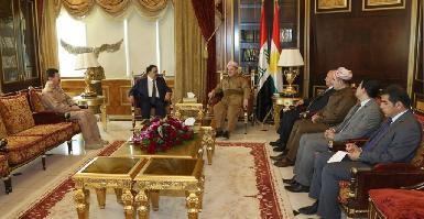 Президент Курдистана встретился с министром обороны Ирака