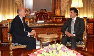 Премьер-министр КРГ и британский посланник в Эрбиле обсудили политические и торговые связи