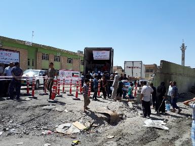 "Благотворительный фонд Барзани" доставил гуманитарную помощь жителям западного Мосула