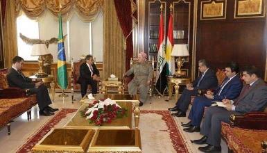 Президент Курдистана принял бразильского дипломата