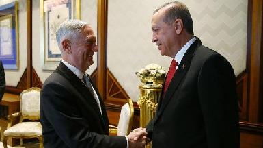 Эрдоган и Мэттис заявили о важности целостности Ирака и Сирии