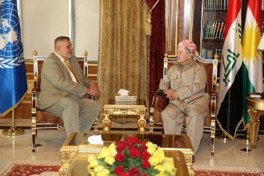 Президент Курдистана провел встречу с представителем ООН