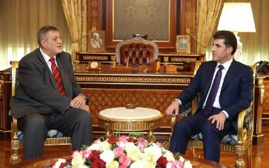 Премьер-министр КРГ и посланник ООН провели встречу по кризису в Курдистане