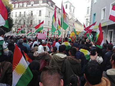 Курдская диаспора против атаки на Курдистан