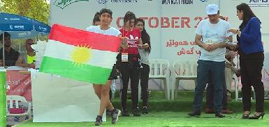 Жительница Киркука завоевала золотую медаль в Эрбильском марафоне