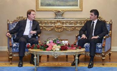 Премьер-министр Курдистана встретился с послом Великобритании