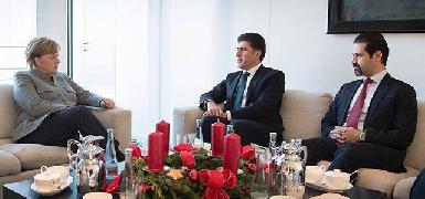 Нечирван Барзани встретился с Ангелой Меркель