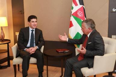 Премьер-министр Барзани и король Иордании Абдалла встретились в Давосе